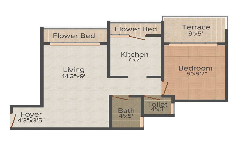 KK Emerald Floor Plan