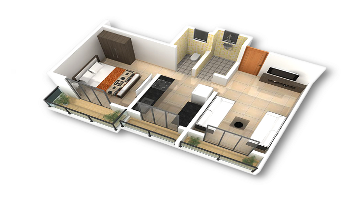 Shree Swami Samarth Viscaria Floor Plan