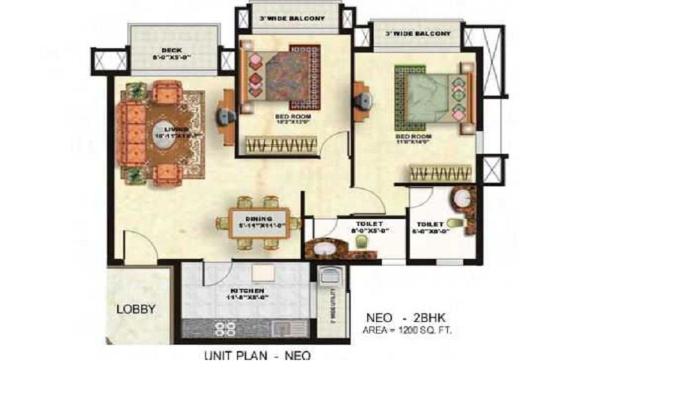 Shipra Neo Floor Plan