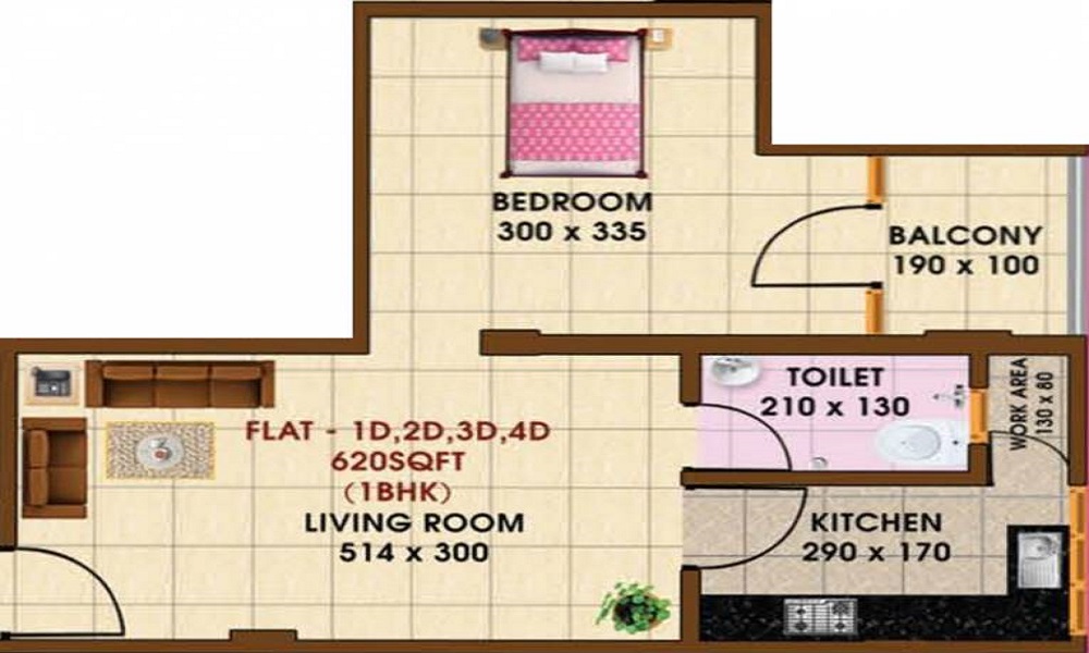 KW Rose Garden Floor Plan