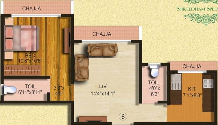 Shreedham Splendour Floor Plan