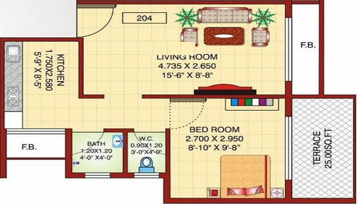 Ganesha Sai Basera Floor Plan