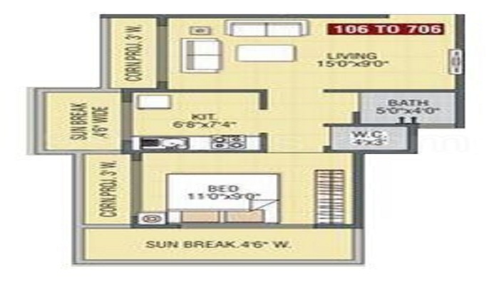 Jaideep Vishnu Heights Floor Plan
