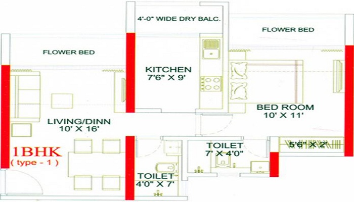 Evershine Meadows Floor Plan