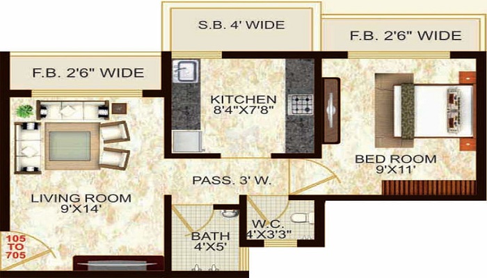 Shashwat Park Floor Plan