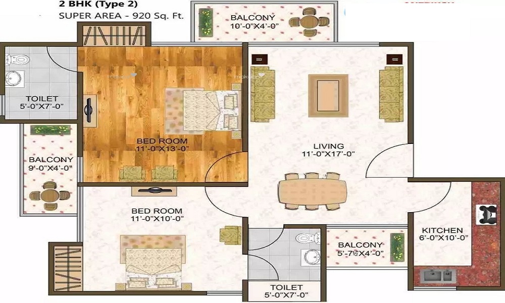 Ashish Swapnalok Towers Floor Plan