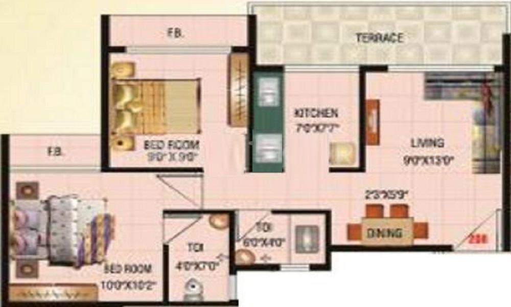 Concrete Sai Sanskar Floor Plan