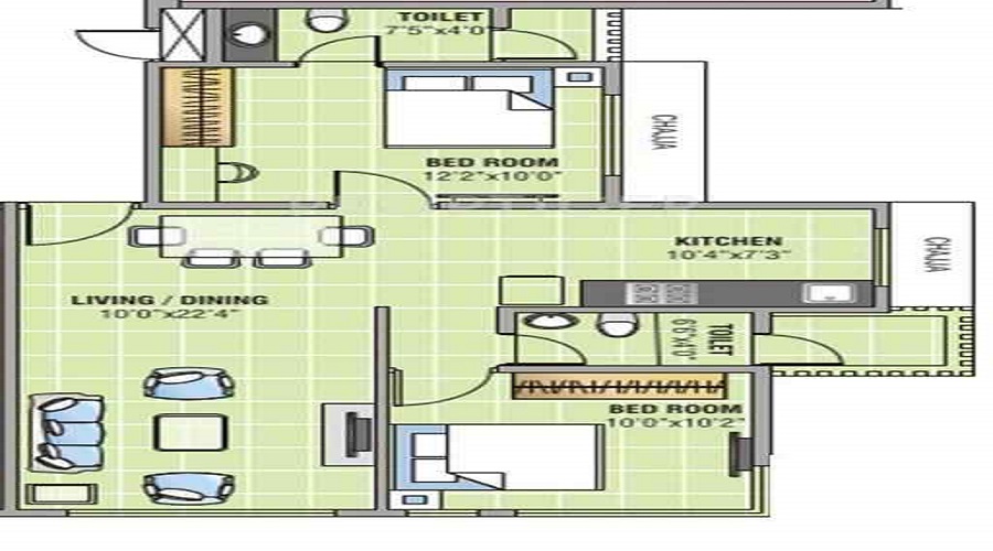 Swastik Chaitra Floor Plan