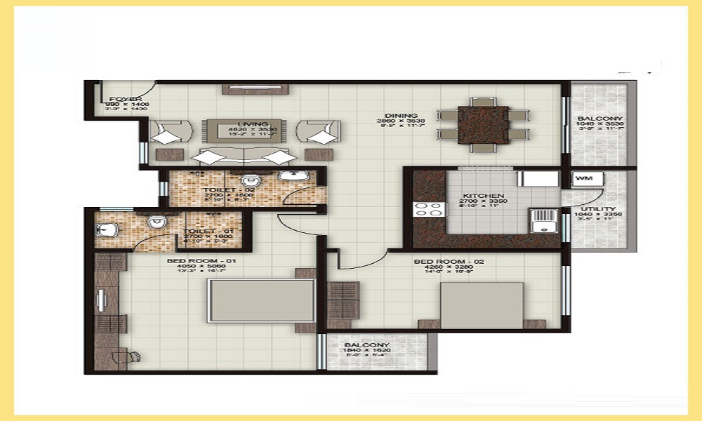DLH Darpan Floor Plan
