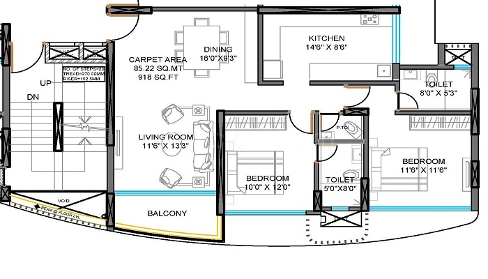 Dudhwala Vipin Heights Floor Plan