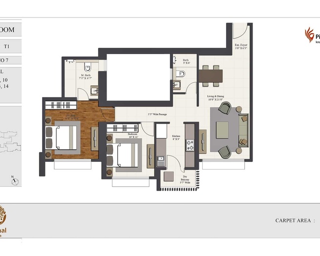 Varasiddhi Crosswinds Floor Plan