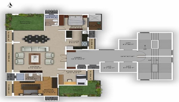 Vishwa Sneh Floor Plan