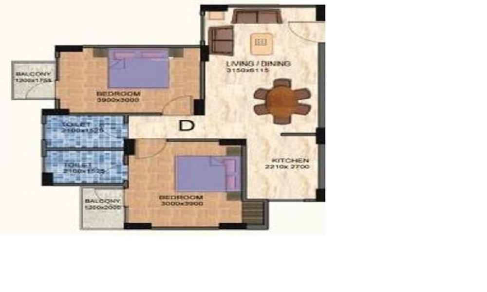 Shiv Sai Vatika Apartments Floor Plan