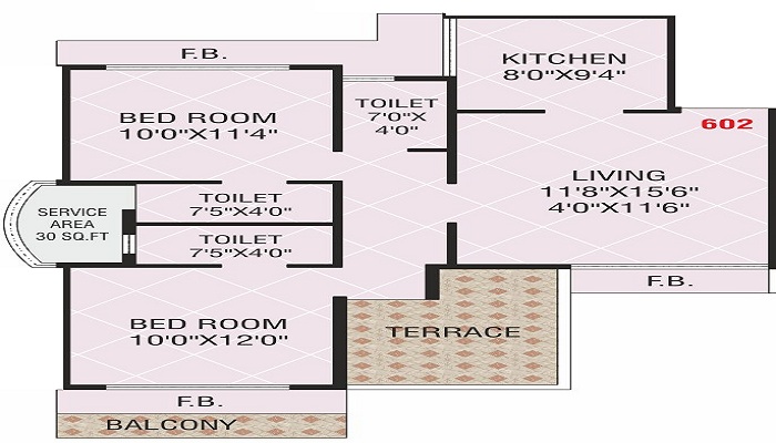Aryan Land Breeze Floor Plan
