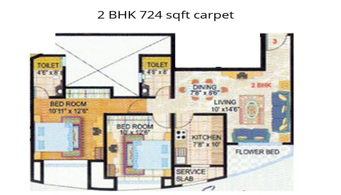 Srishti Synchronicity Floor Plan