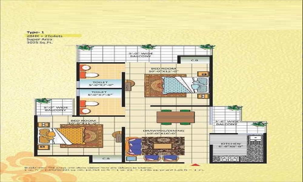 Concrete Sai Swar Floor Plan