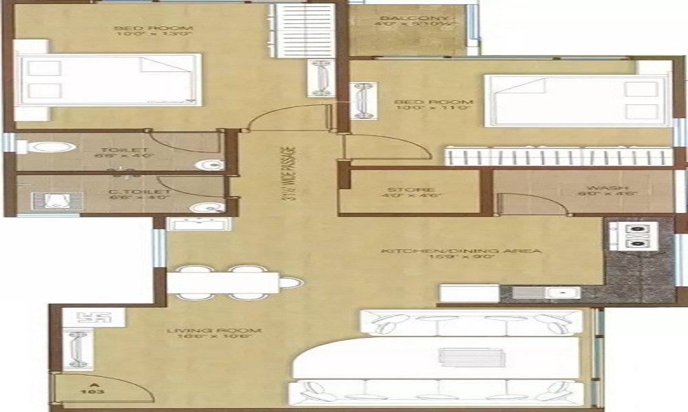 Concrete Sai Swar Floor Plan