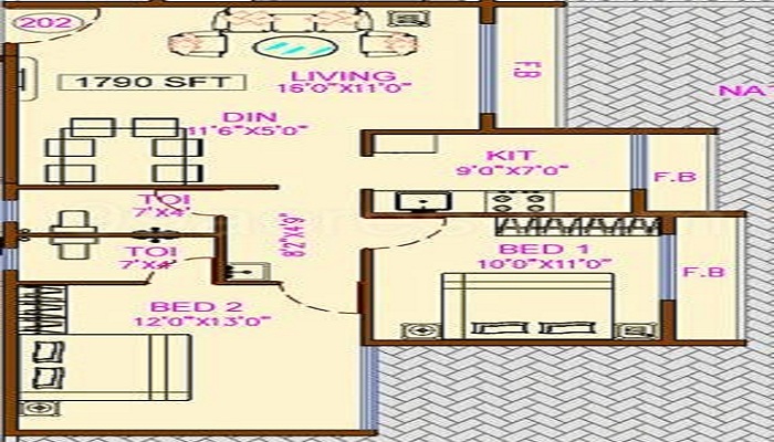 Dudhe Brothers Sea Regency Floor Plan
