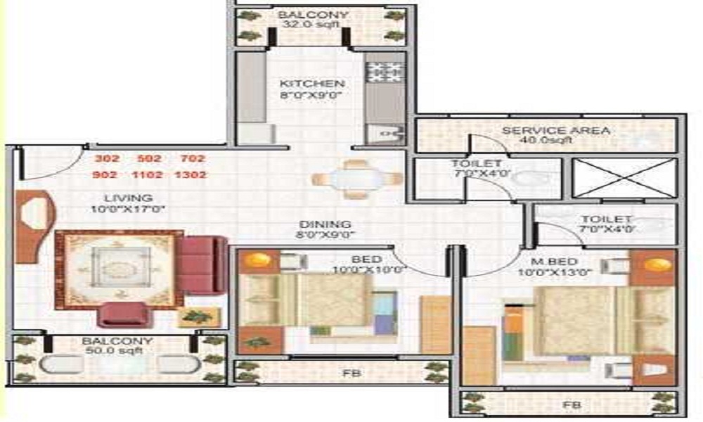 5P Bhagwati Heritage Floor Plan