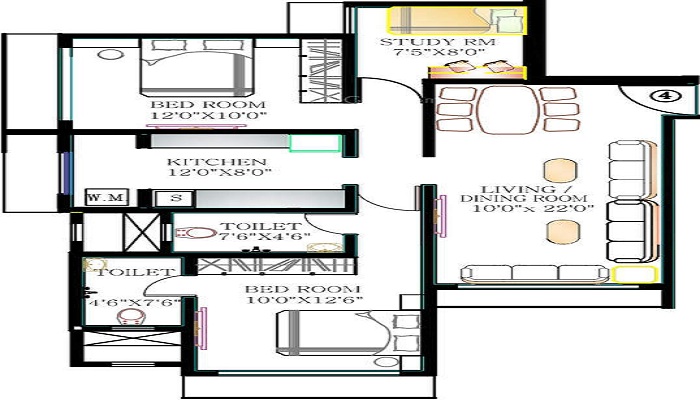 Kabra Rageshree Floor Plan