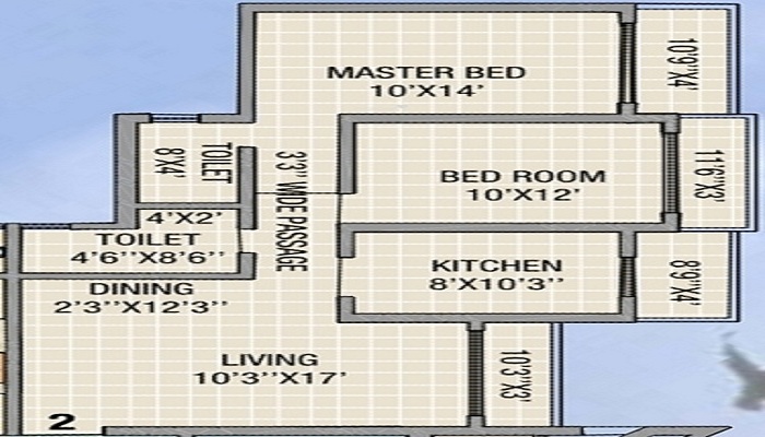 Dimple La Vista Floor Plan