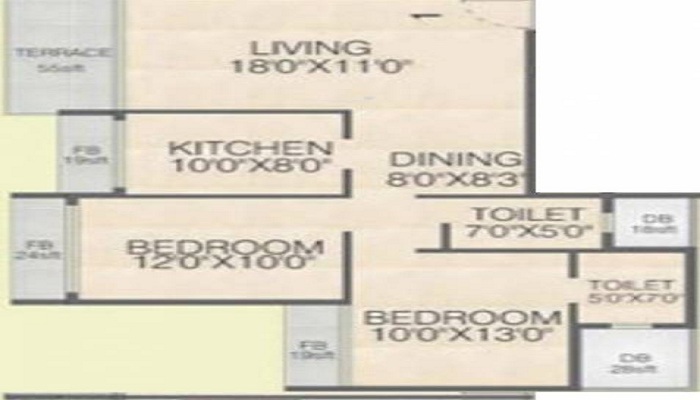Juhi Greens Floor Plan