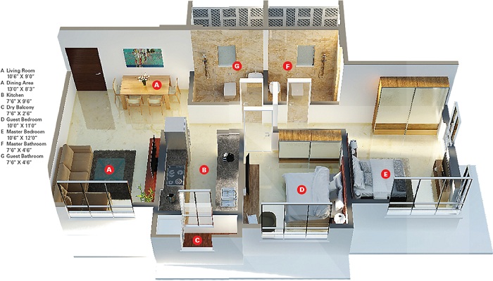 Darvesh Grand Floor Plan