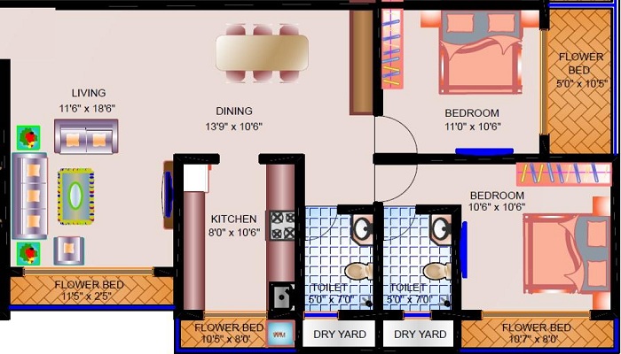 Bholenath Chembur Castle Floor Plan