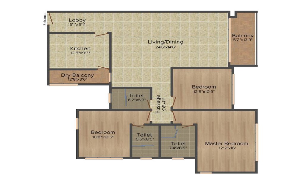 Godrej Serenity Floor Plan