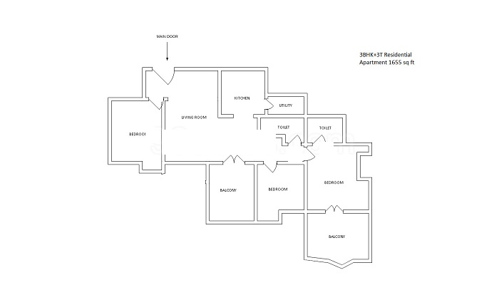 Ansal Heights Floor Plan