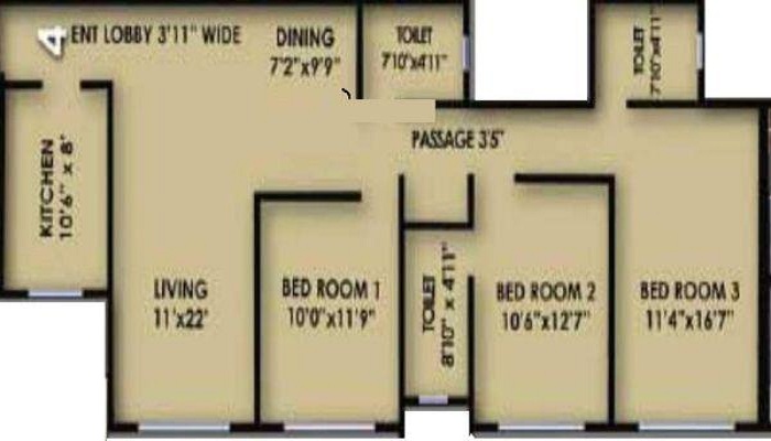 Neelkanth Regent Floor Plan