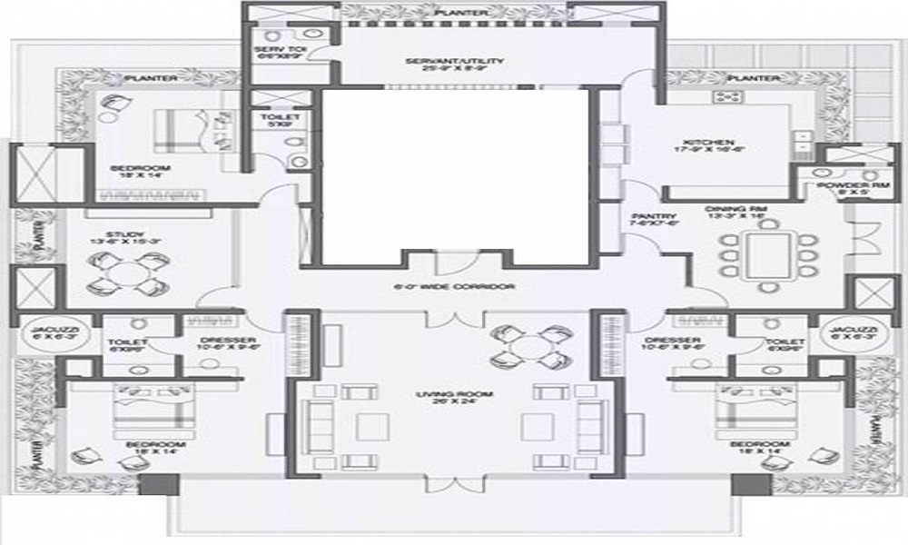 Mittal Grandeur Floor Plan