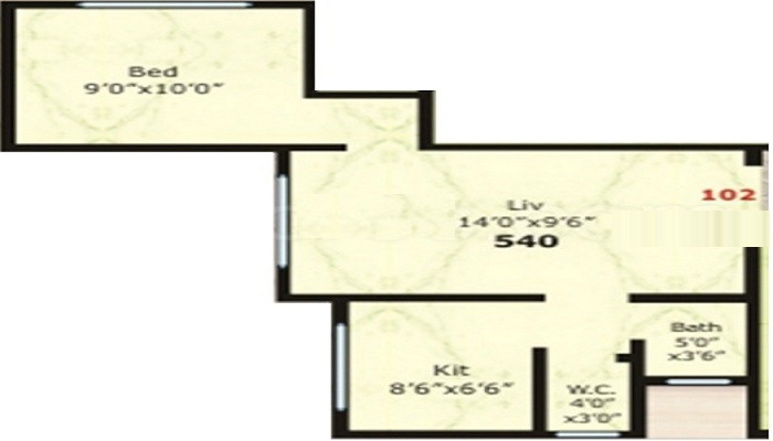 Mahalaxmi Disha Enclave Floor Plan