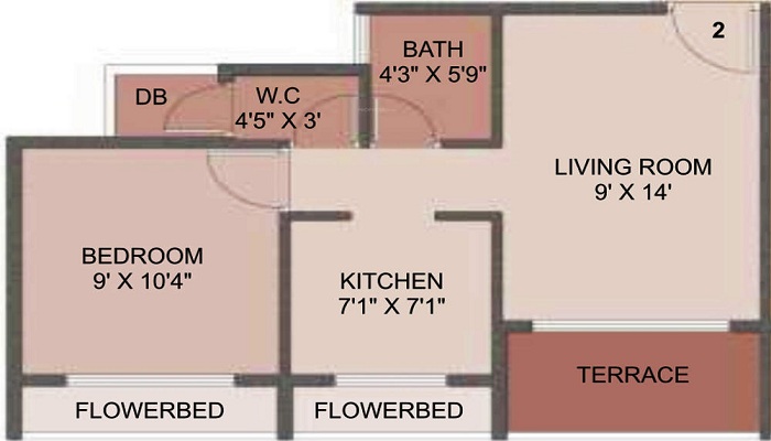 Akshar Edeania Floor Plan
