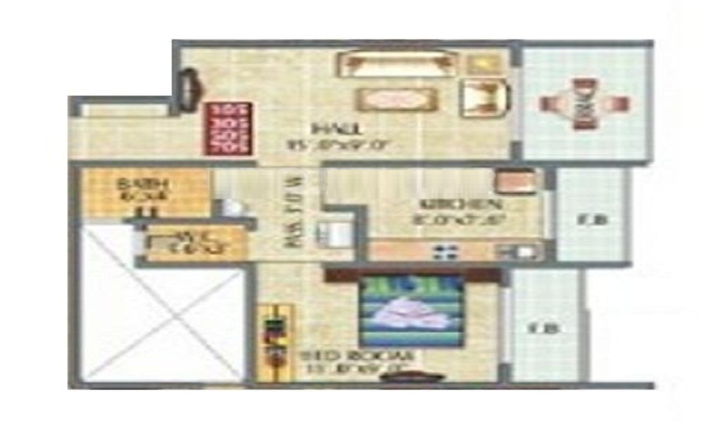 Thanekar Bhagirathi Apex Floor Plan