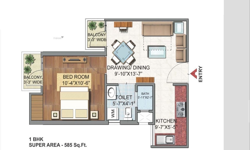 Amber Avighna Floor Plan