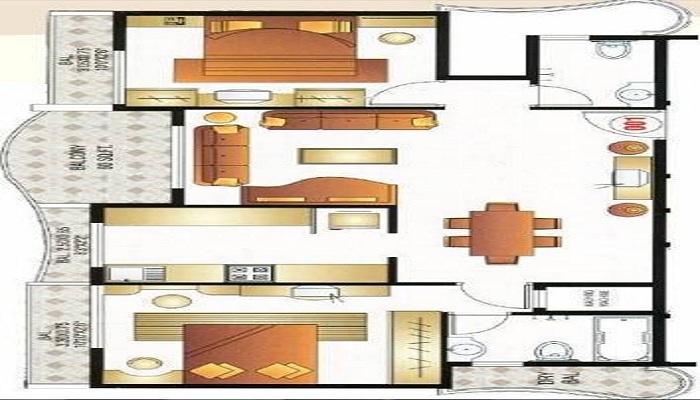 Akshar Siddhi Heights Floor Plan