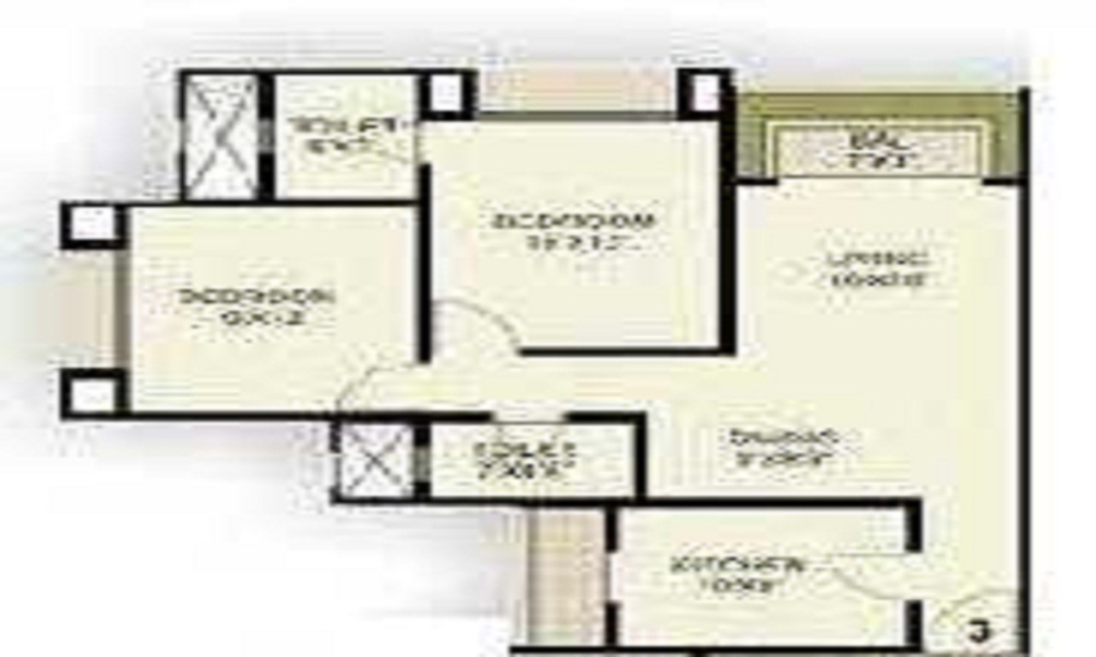 Ekta Terraces Floor Plan