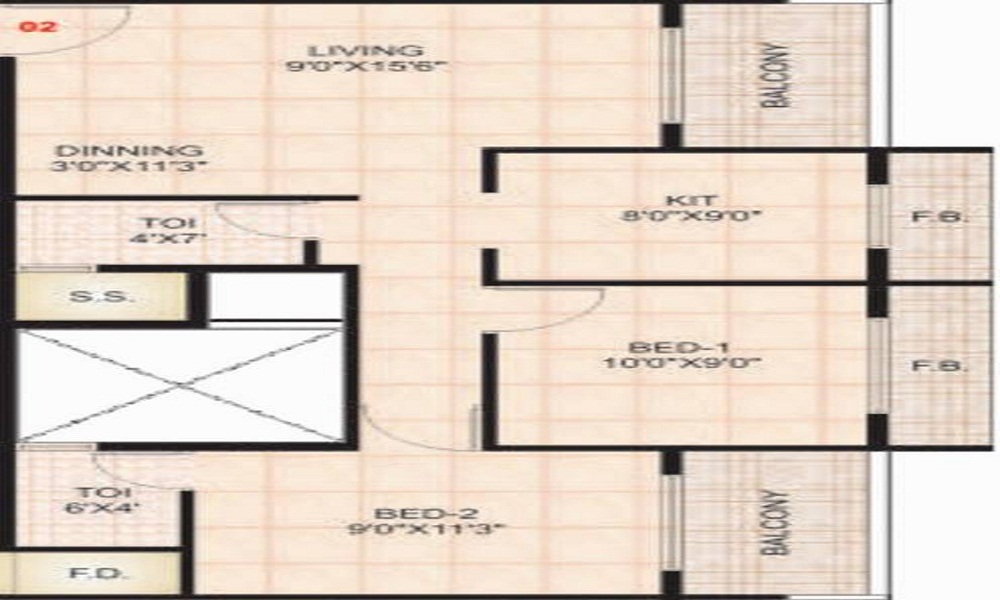 Dweepmala Prathamesh Home Floor Plan