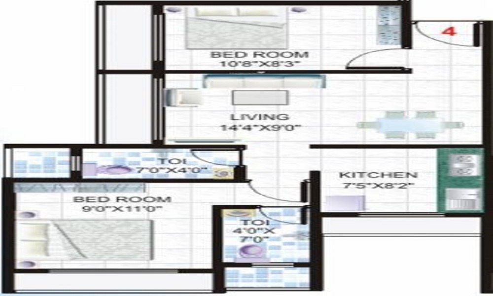 Ganesha Sai Nakshatra Floor Plan