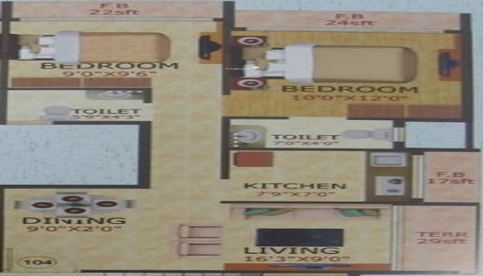 Infinity Avenue Floor Plan