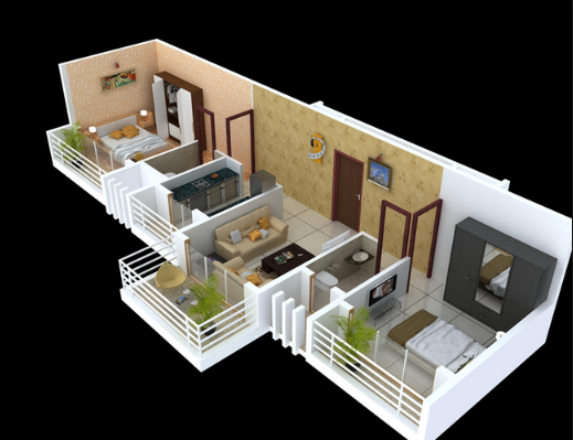 Kesar Symphony Floor Plan