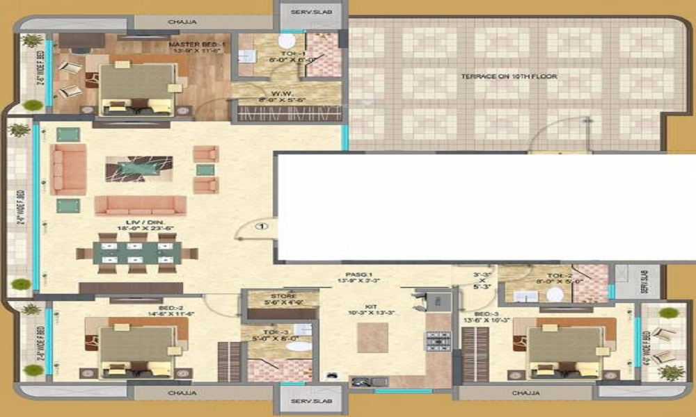 Mayfair Serene Floor Plan