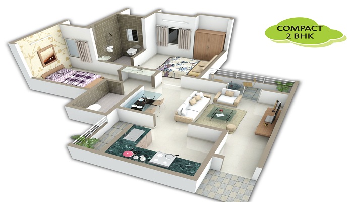 Nidhaan Miraaj Residency Floor Plan