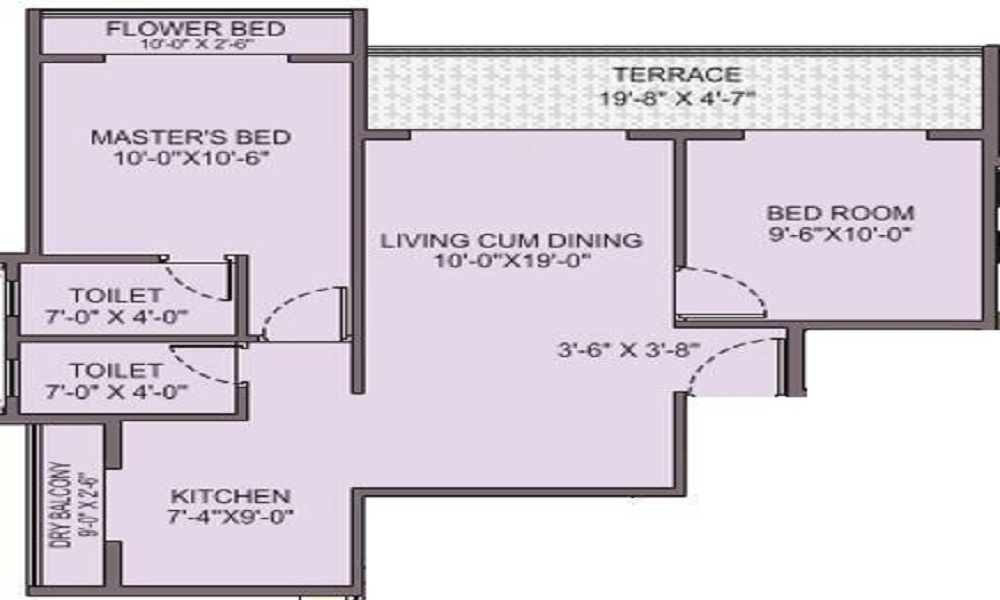 Life Reva Residency Floor Plan