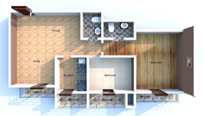 Shree Khushi Residency Floor Plan