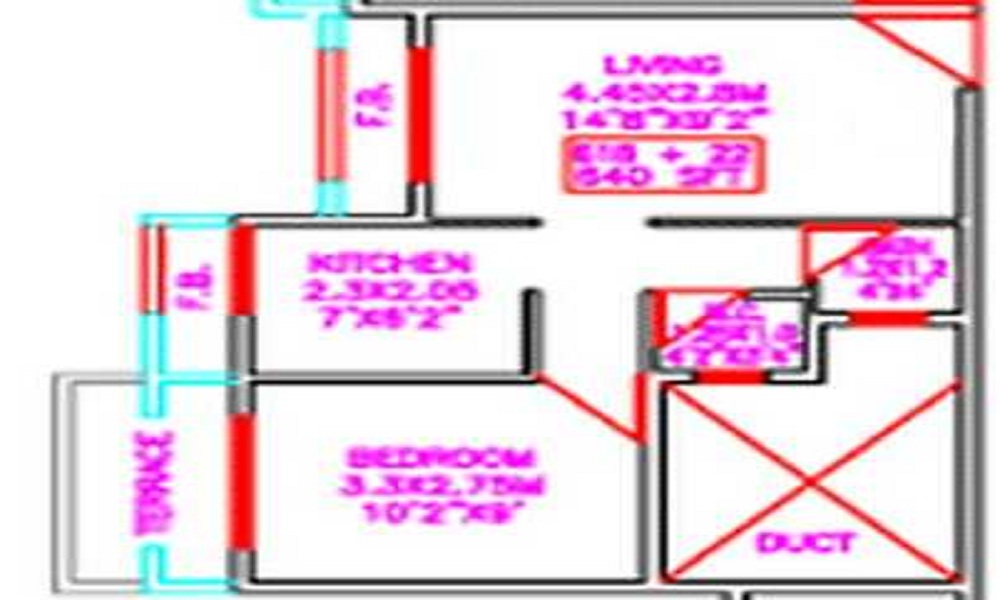 Tejas Narmada Floor Plan