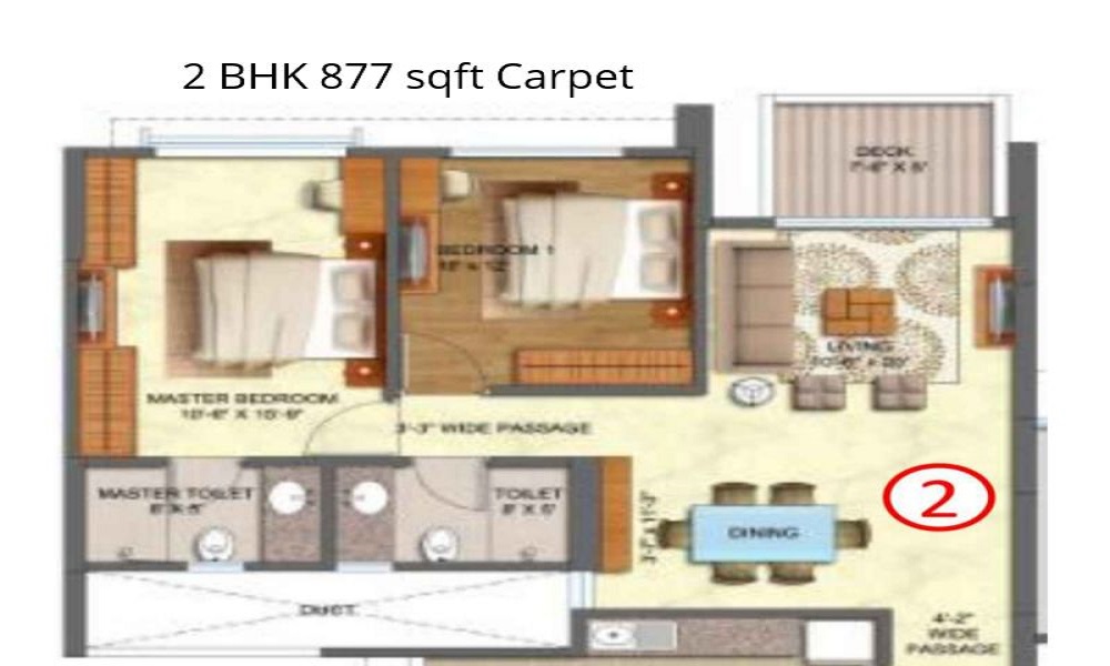 Shapoorji Great Eastern Royale Floor Plan