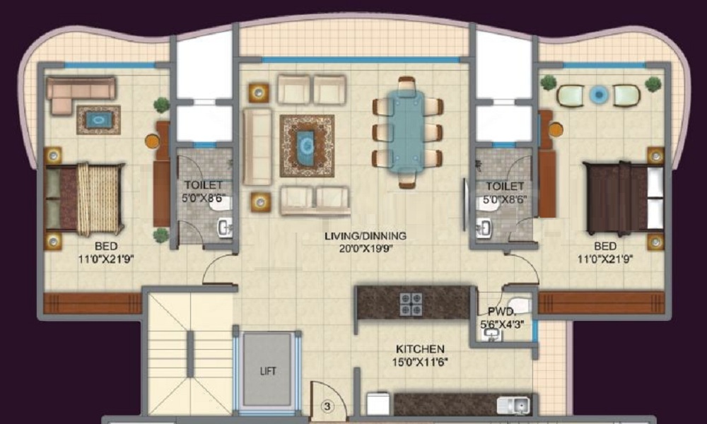 Dheeraj Celestial Floor Plan