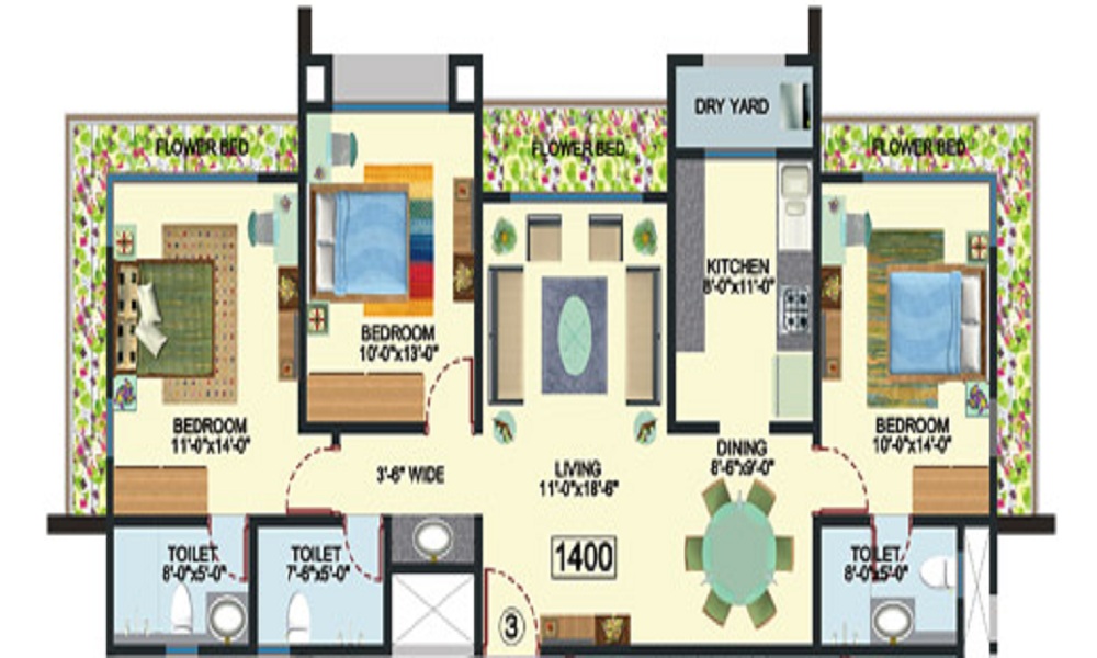 Eco Tower Floor Plan